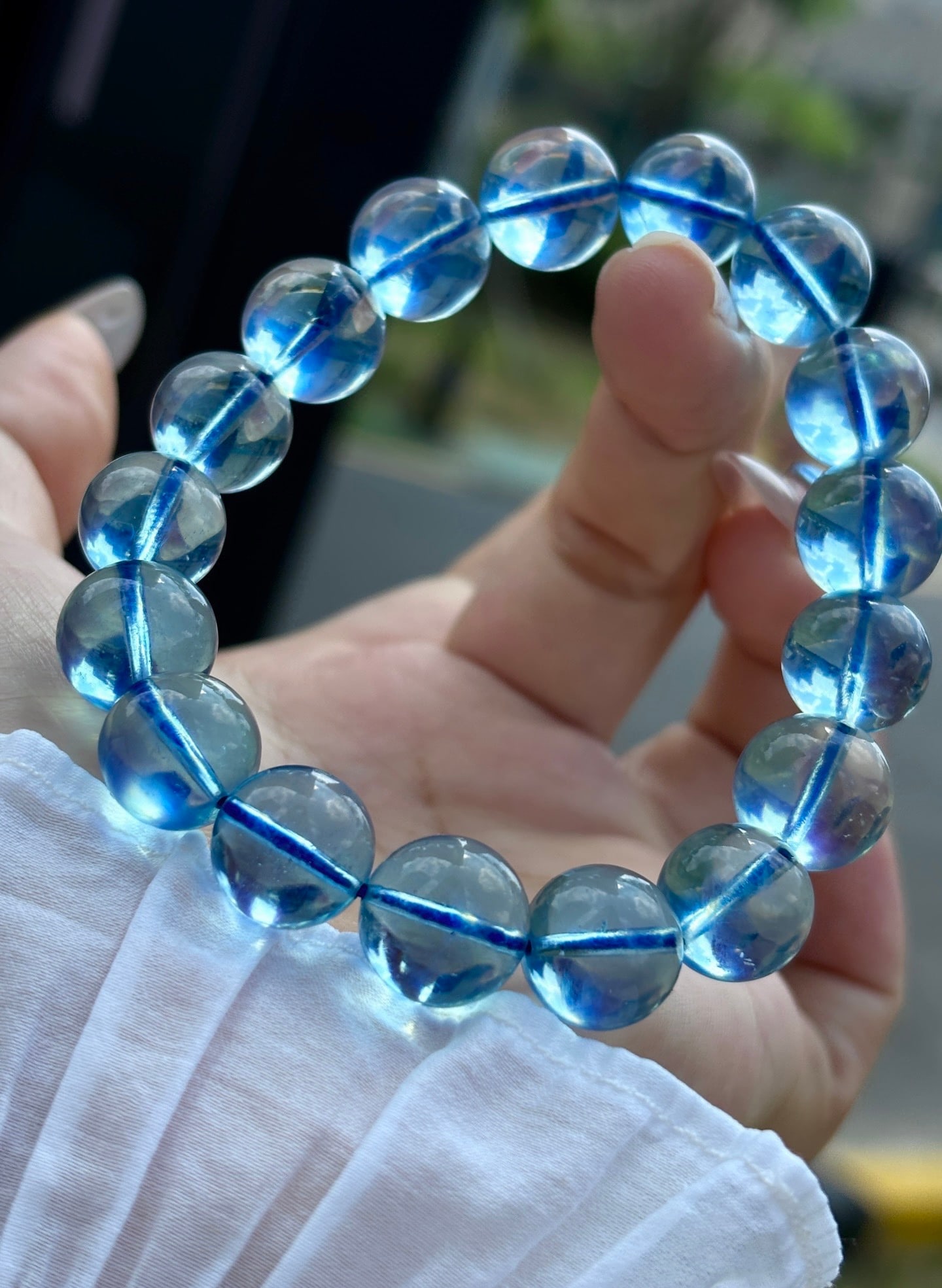 An Exquisite Aquamarine Bracelets - 3