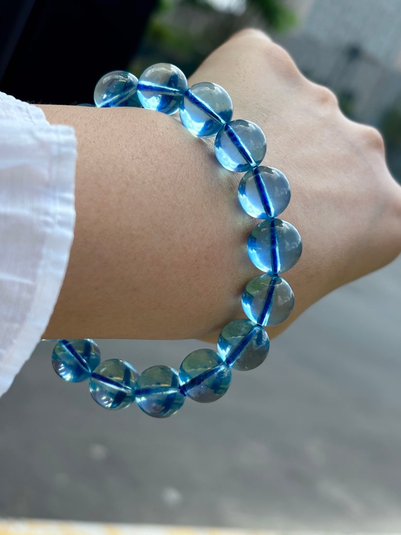 An Exquisite Aquamarine Bracelets - 6
