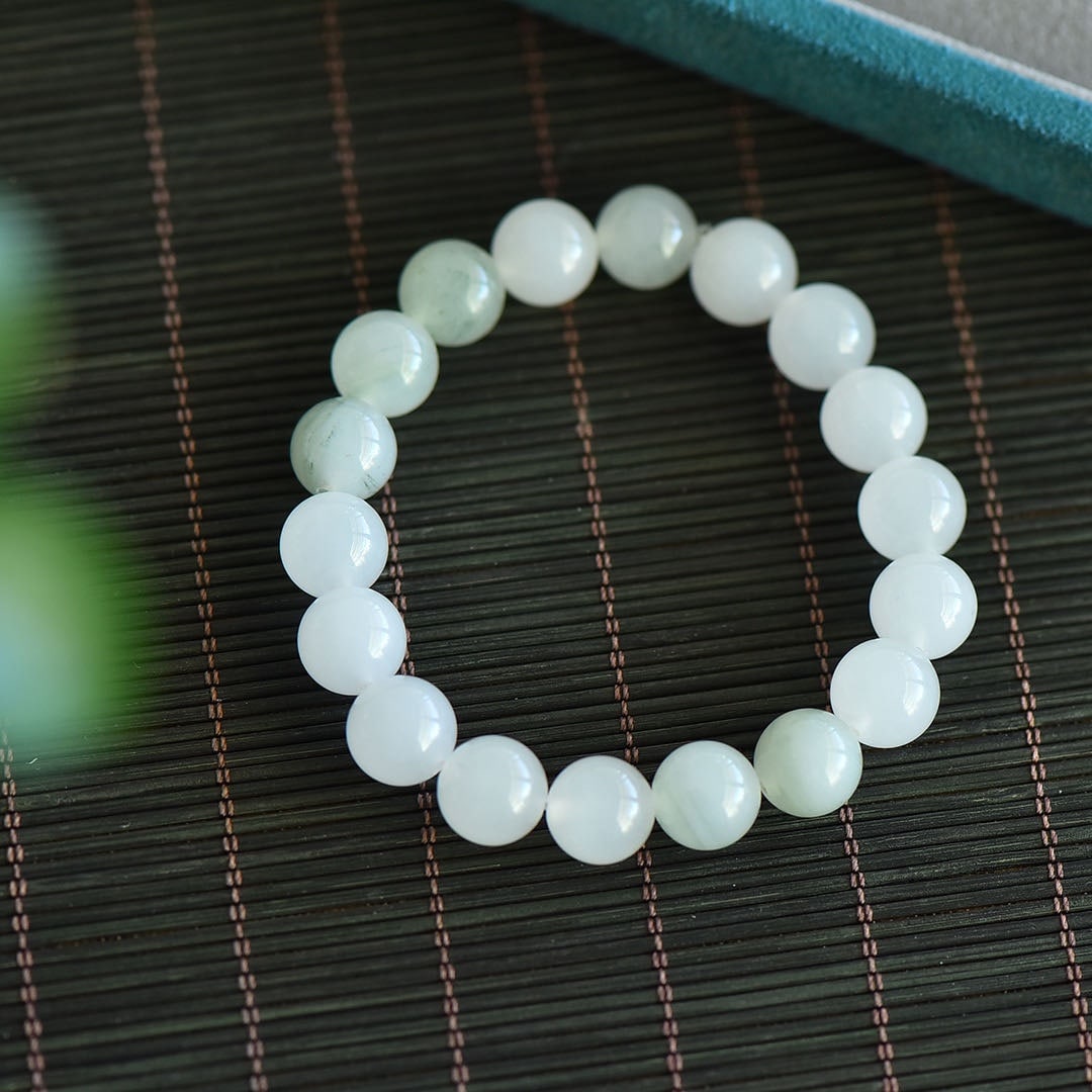 An Exquisite White Jade Bracelets - 3