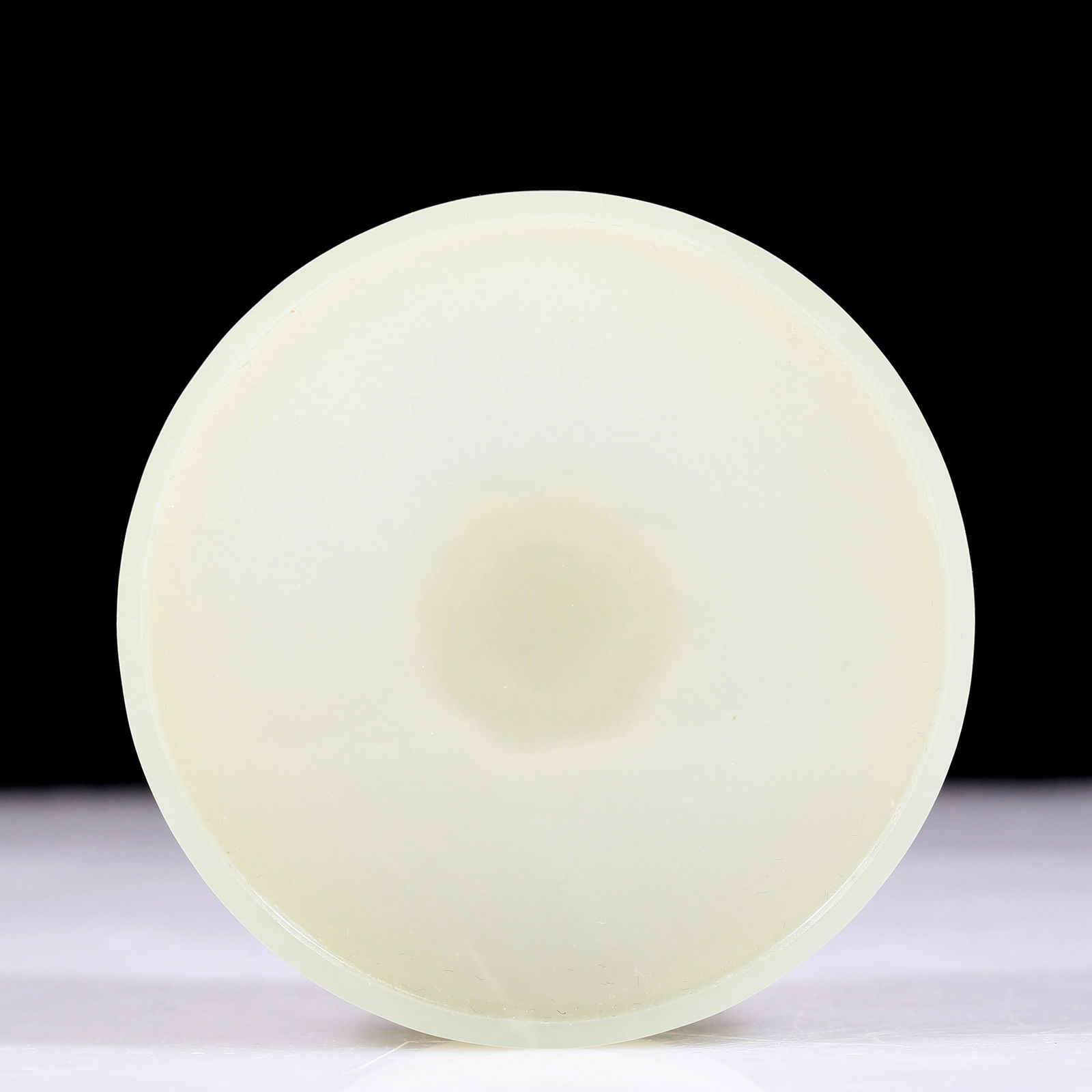 An exquisite white jade flower pattern box - 5