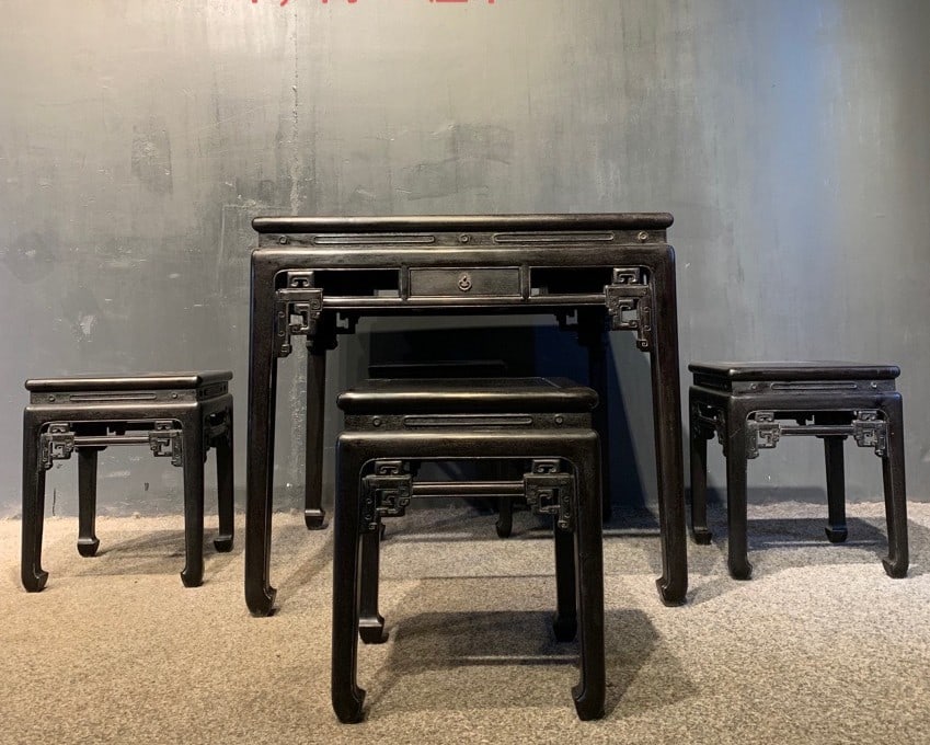 A Set of Huge Zitanwood Tables (1 of 9)