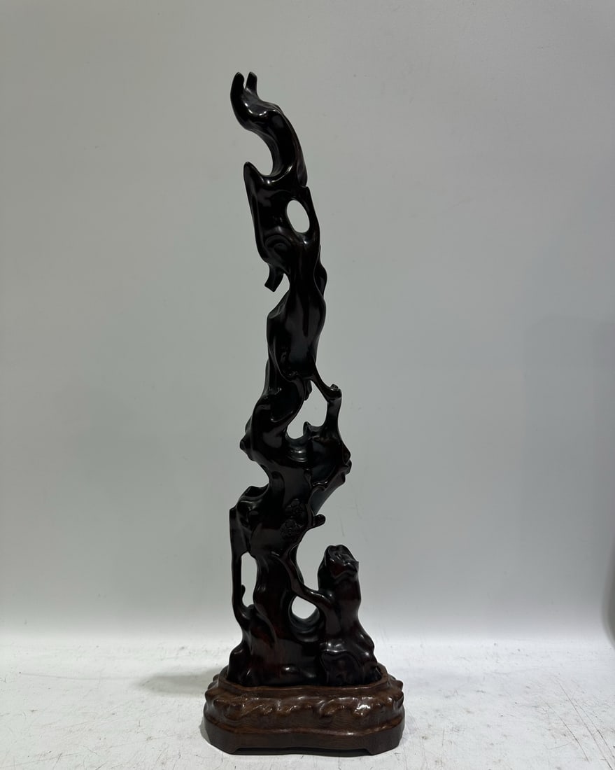 A Huge Huanghuali wood Rockery Ornament (1 of 7)
