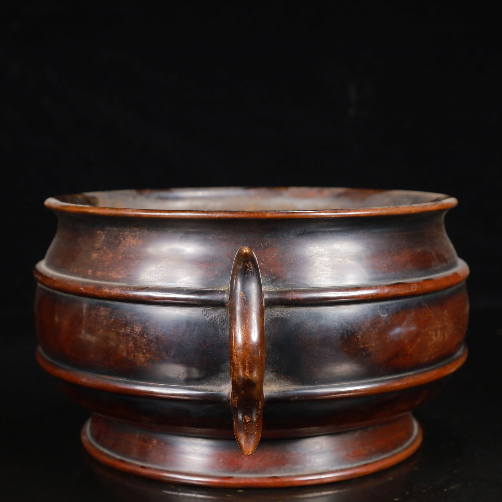 A Rare Bronze Double-Ears Censer - 8