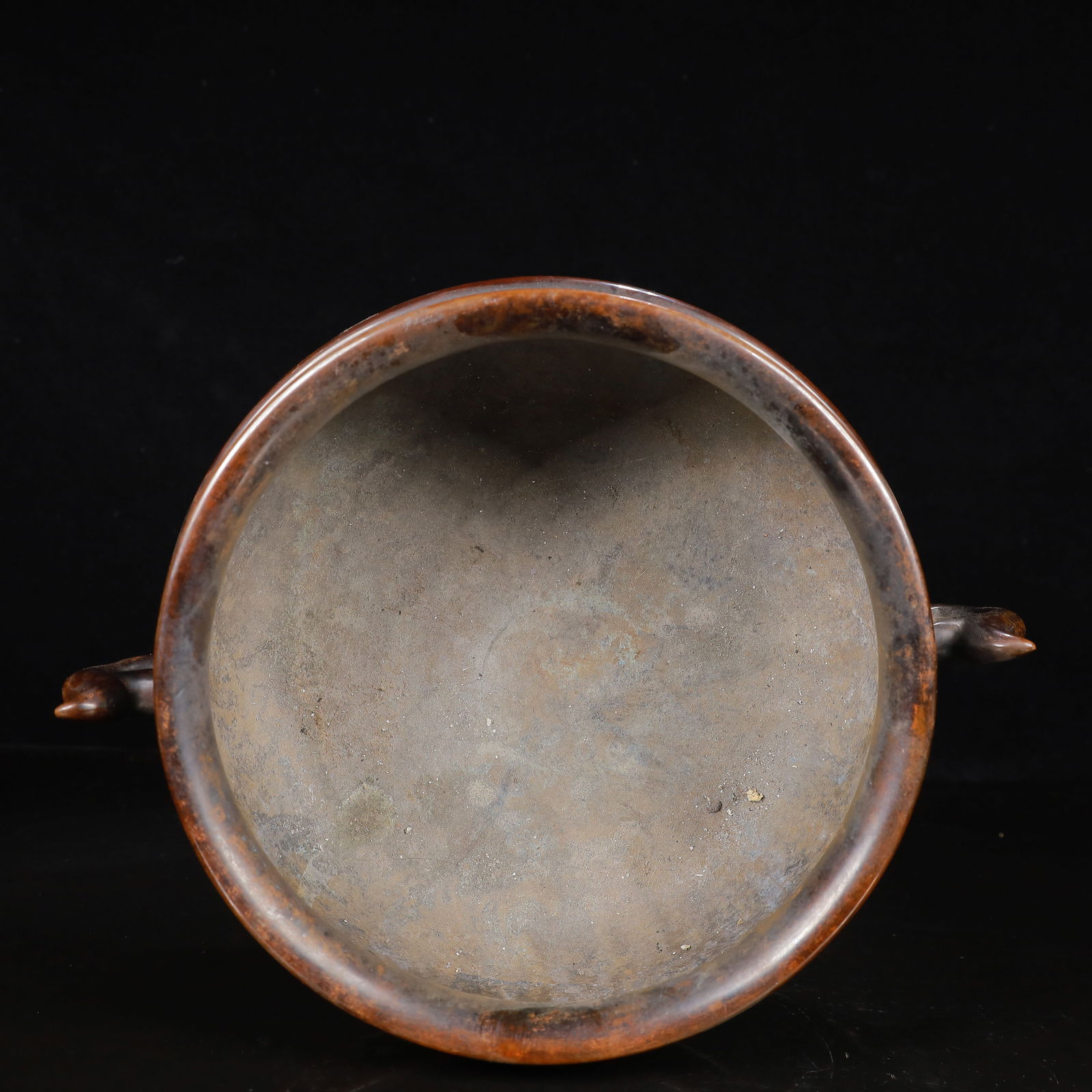 A Rare Bronze Double-Ears Censer - 9