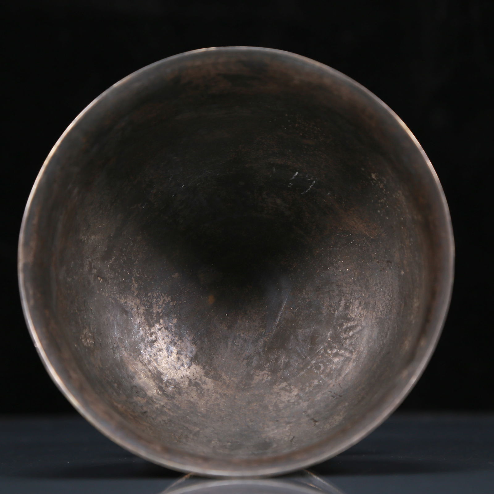 An Exquisite Silver Gilt Flower Pattern Cup - 5