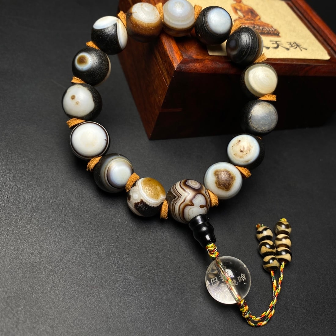 A Precious Dzi Bead Bracelets - 2