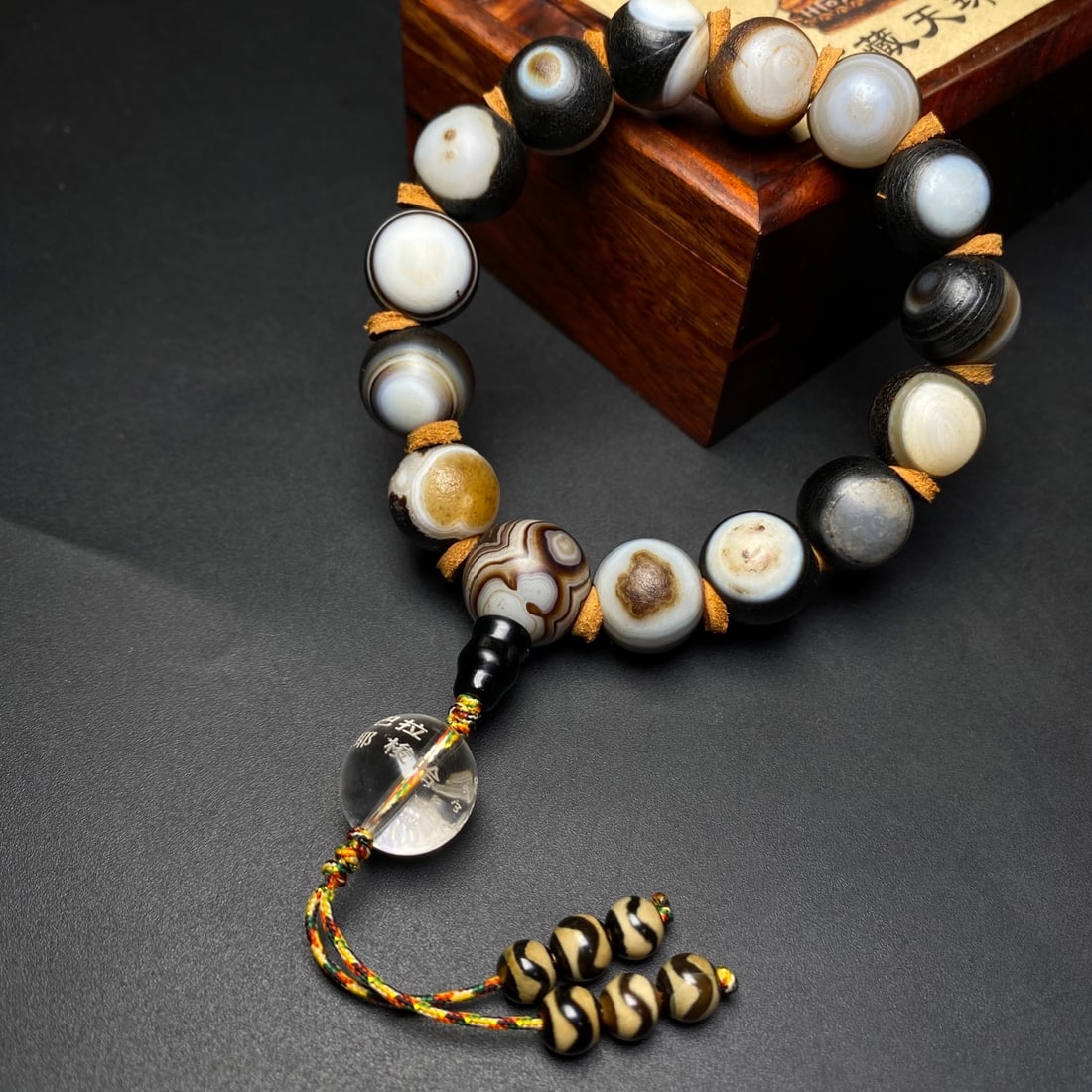 A Precious Dzi Bead Bracelets - 4