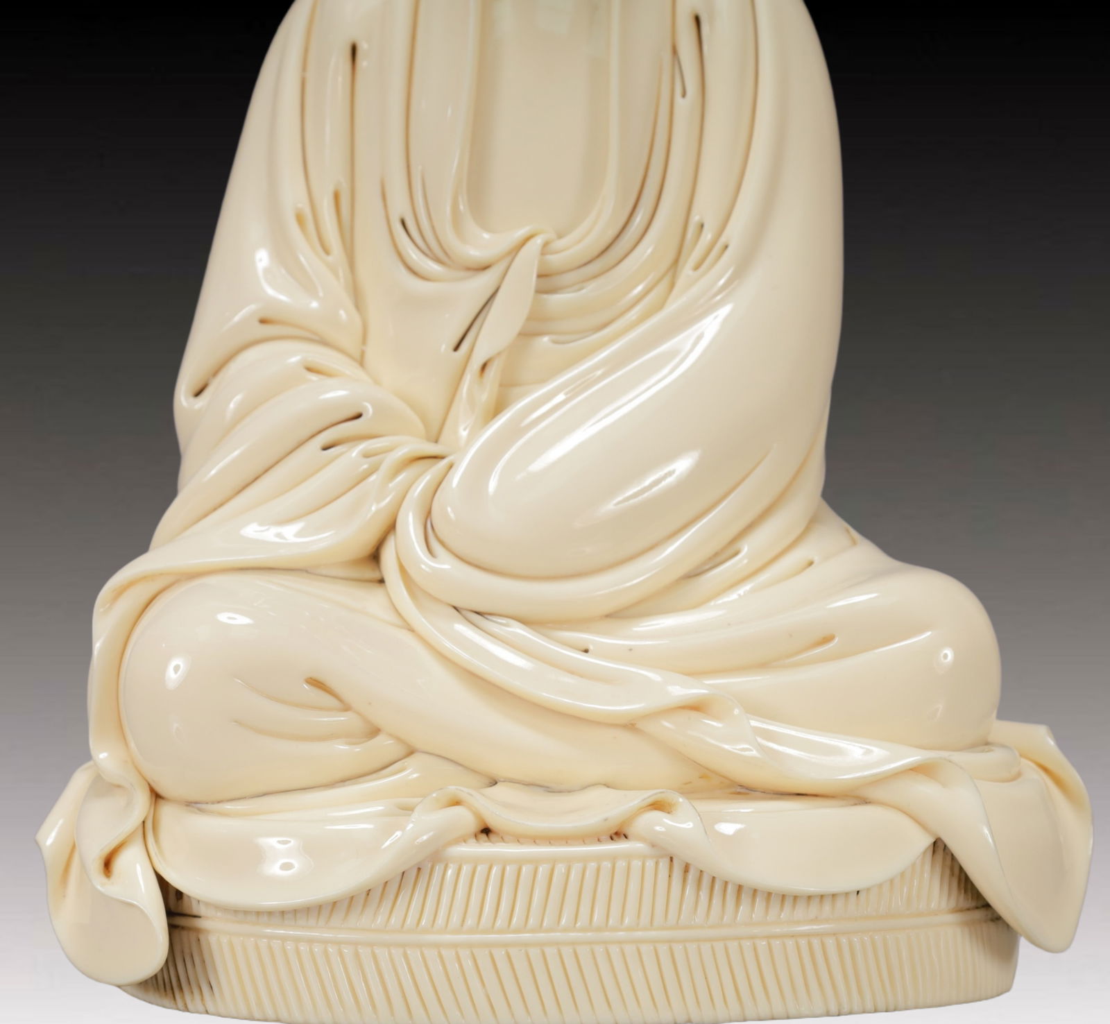 A Exquisite Ding yao Buddha statue - 4