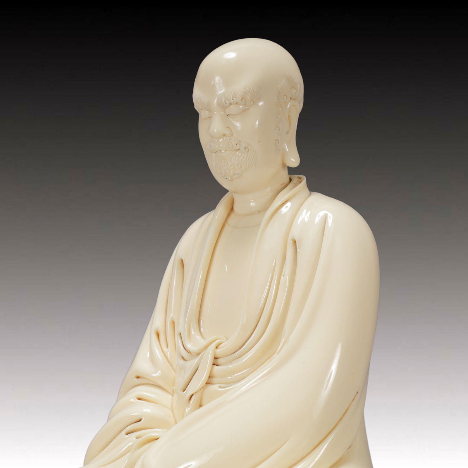 A Exquisite Ding yao Buddha statue - 6