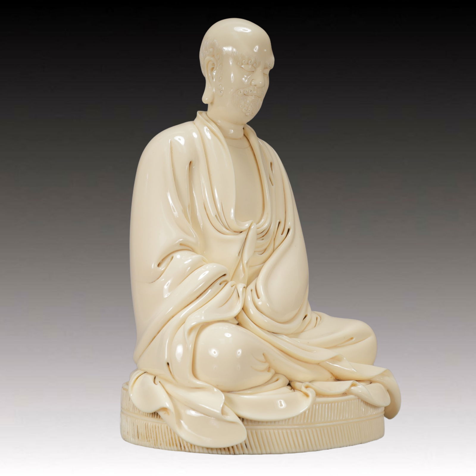 A Exquisite Ding yao Buddha statue - 7
