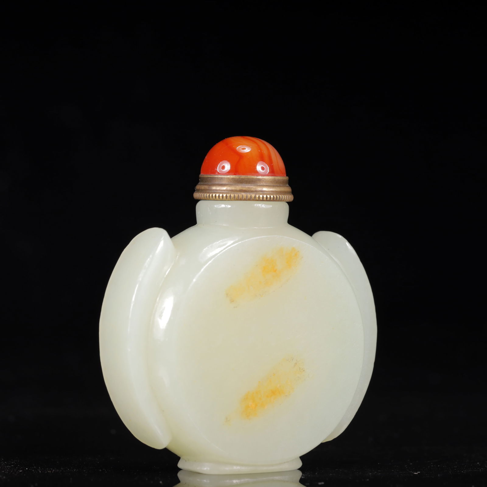 An Exquisite White Jade Snuff Bottle - 6