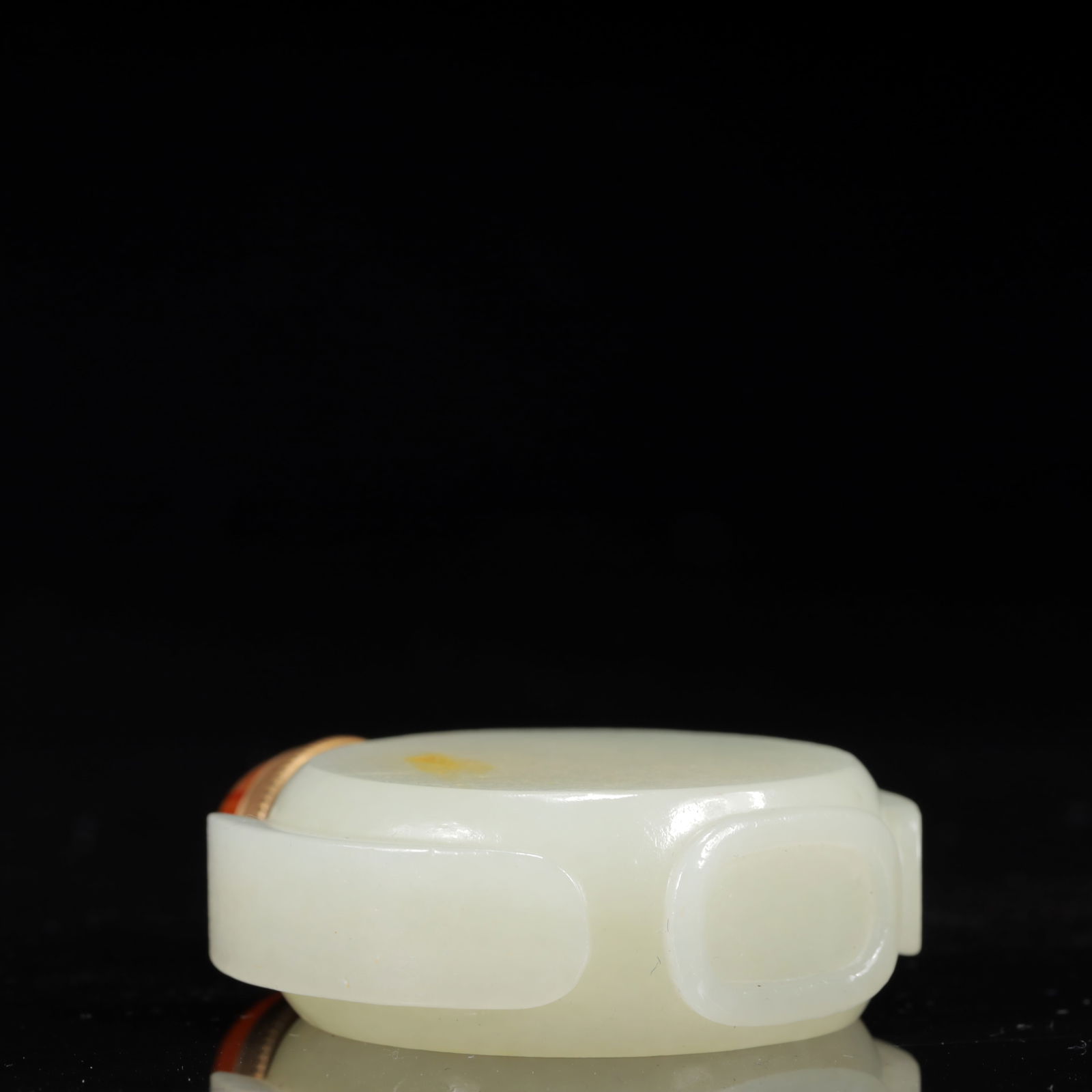An Exquisite White Jade Snuff Bottle - 8