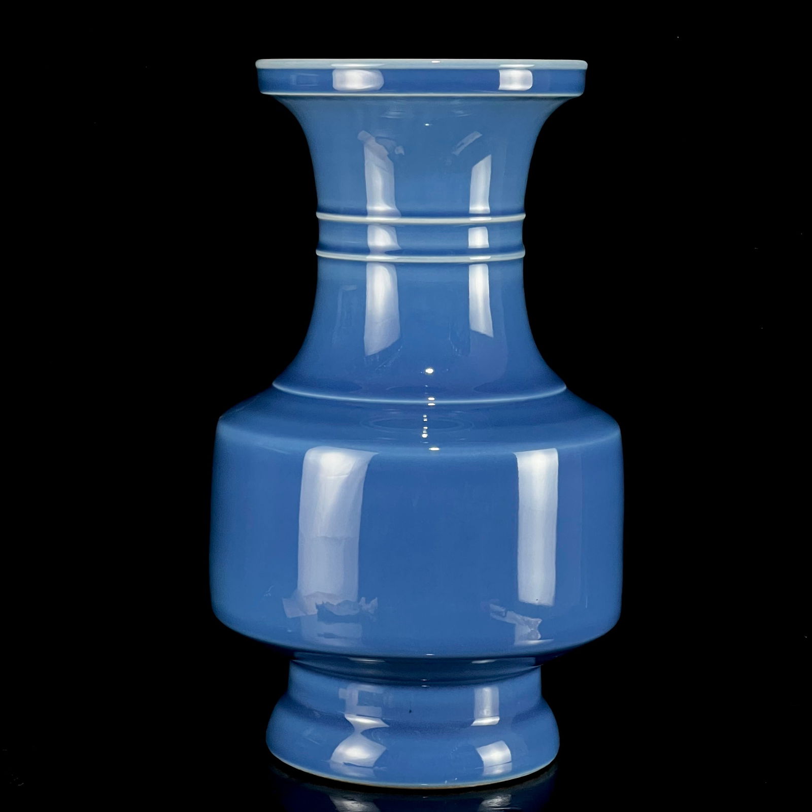 A Rare Sky Blue Glazed Vase (1 of 9)