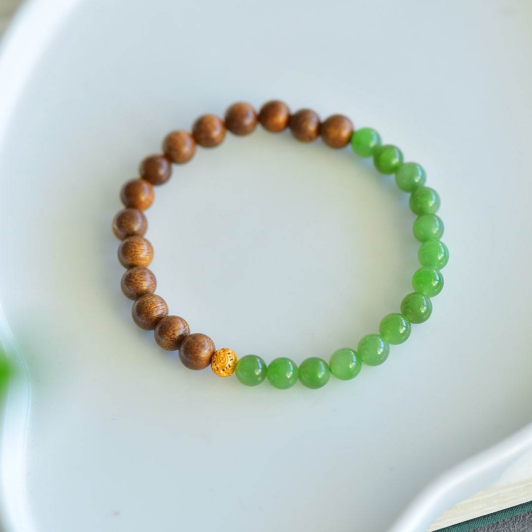 An Exquisite Jasper Eaglewood Bracelets - 4