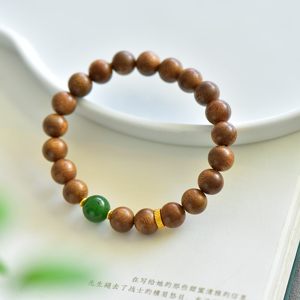 An Exquisite Jasper Eaglewood Bracelets - 2