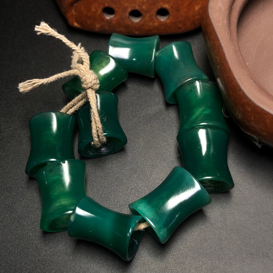 An Exquisite Agate Bracelets - 7