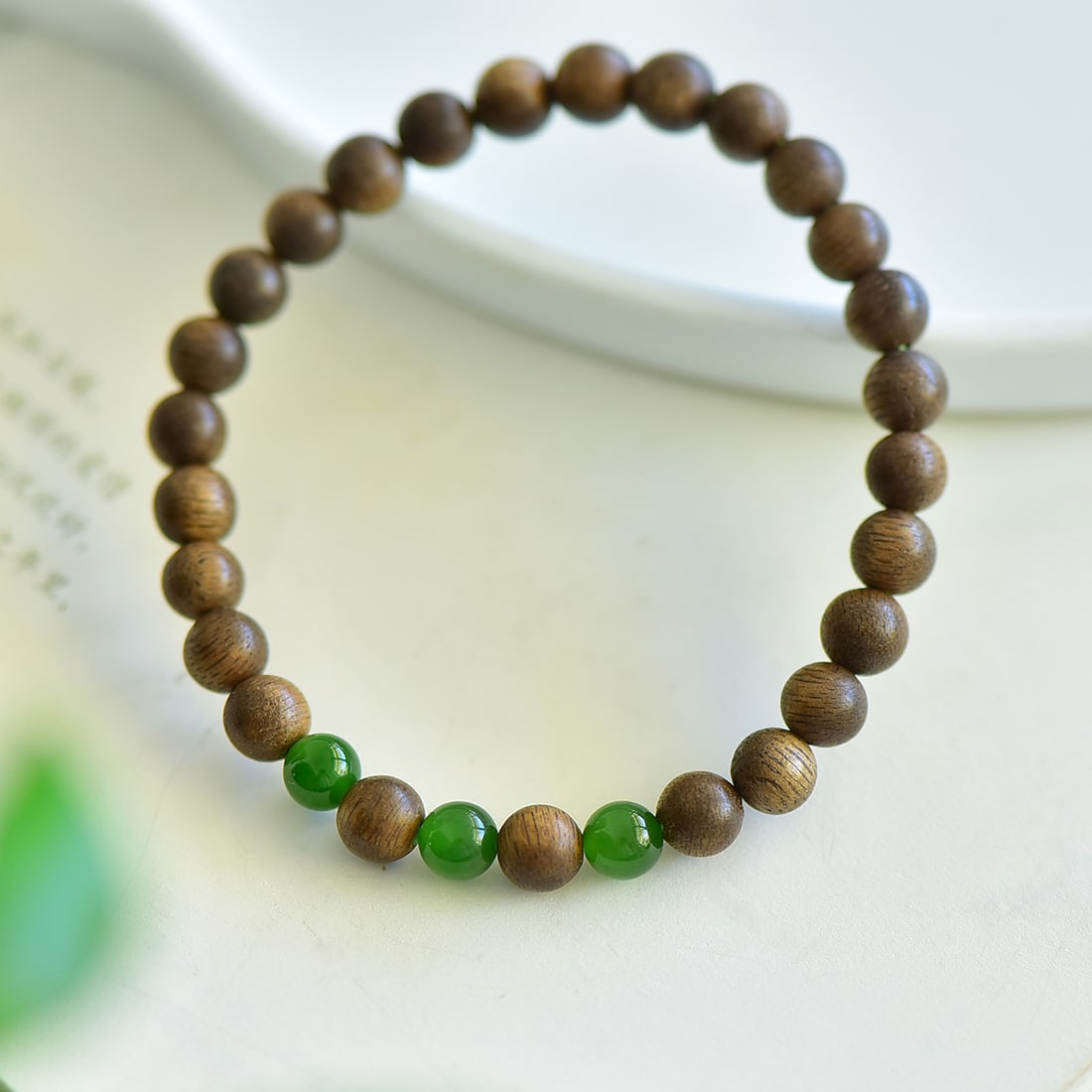 An Exquisite Jasper Eaglewood Bracelets - 4