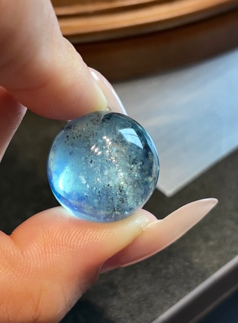 An Exquisite Aquamarine Bead (1 of 6)