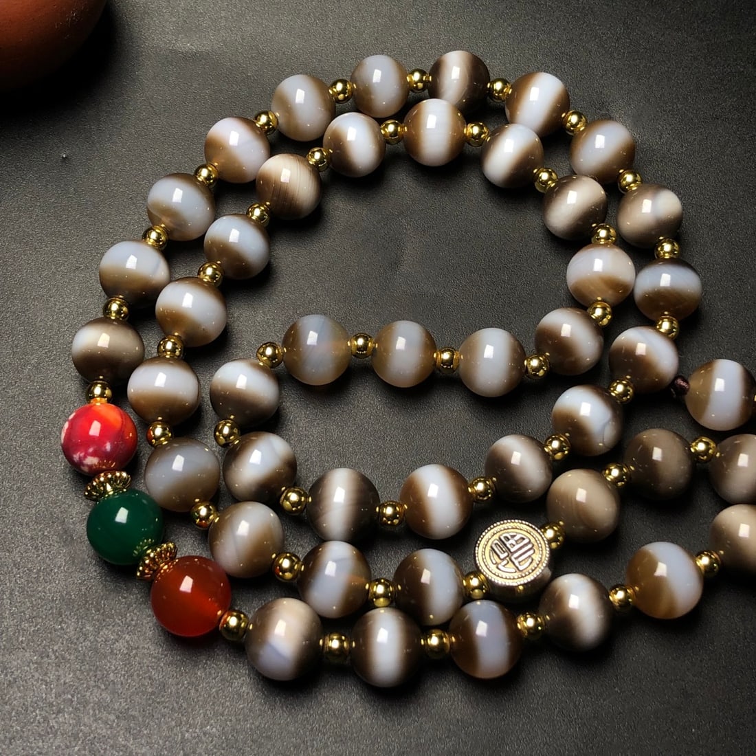 An Exquisite Agate Necklace - 5