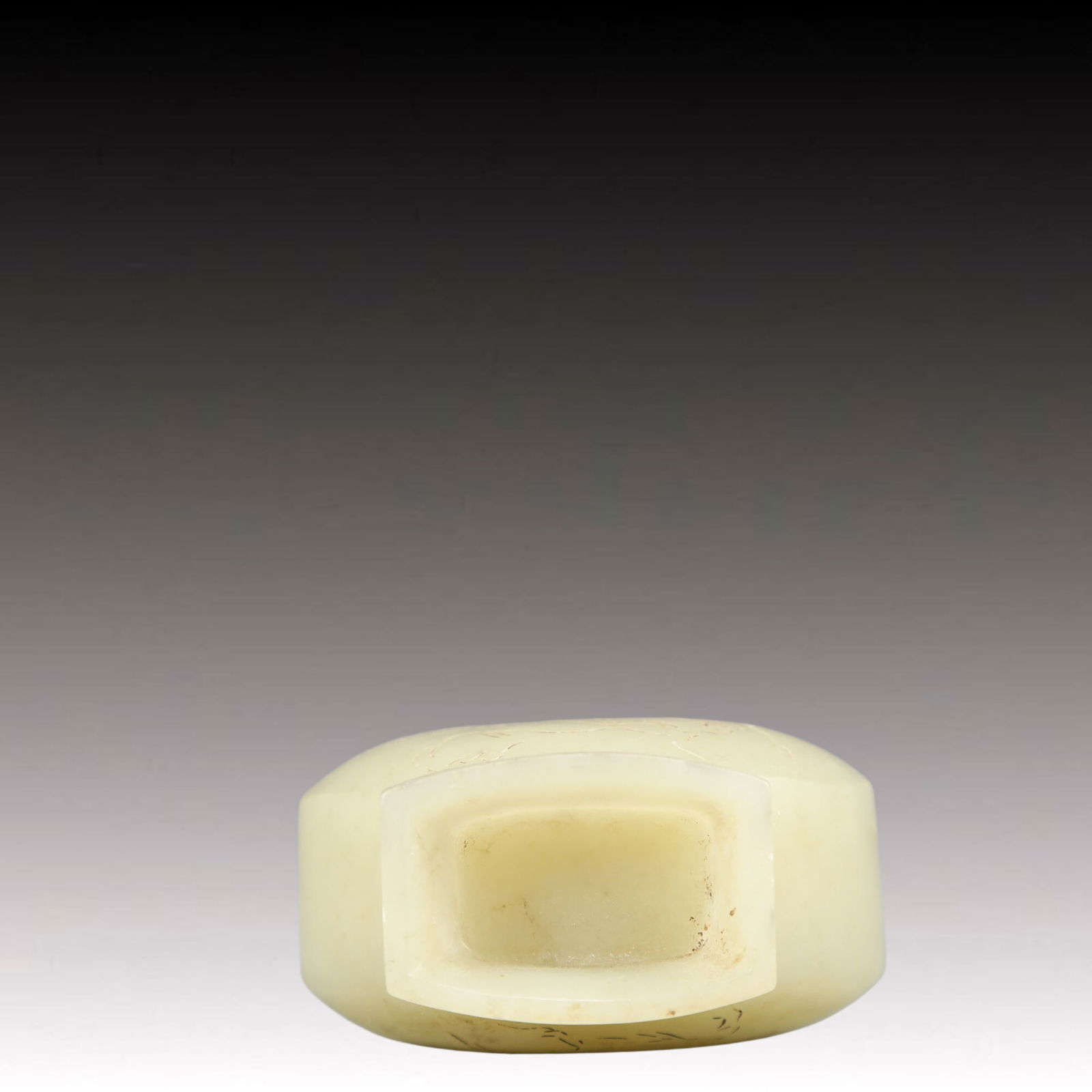 An Exquisite White Jade Flower Pattern Double-Ears Vase - 7