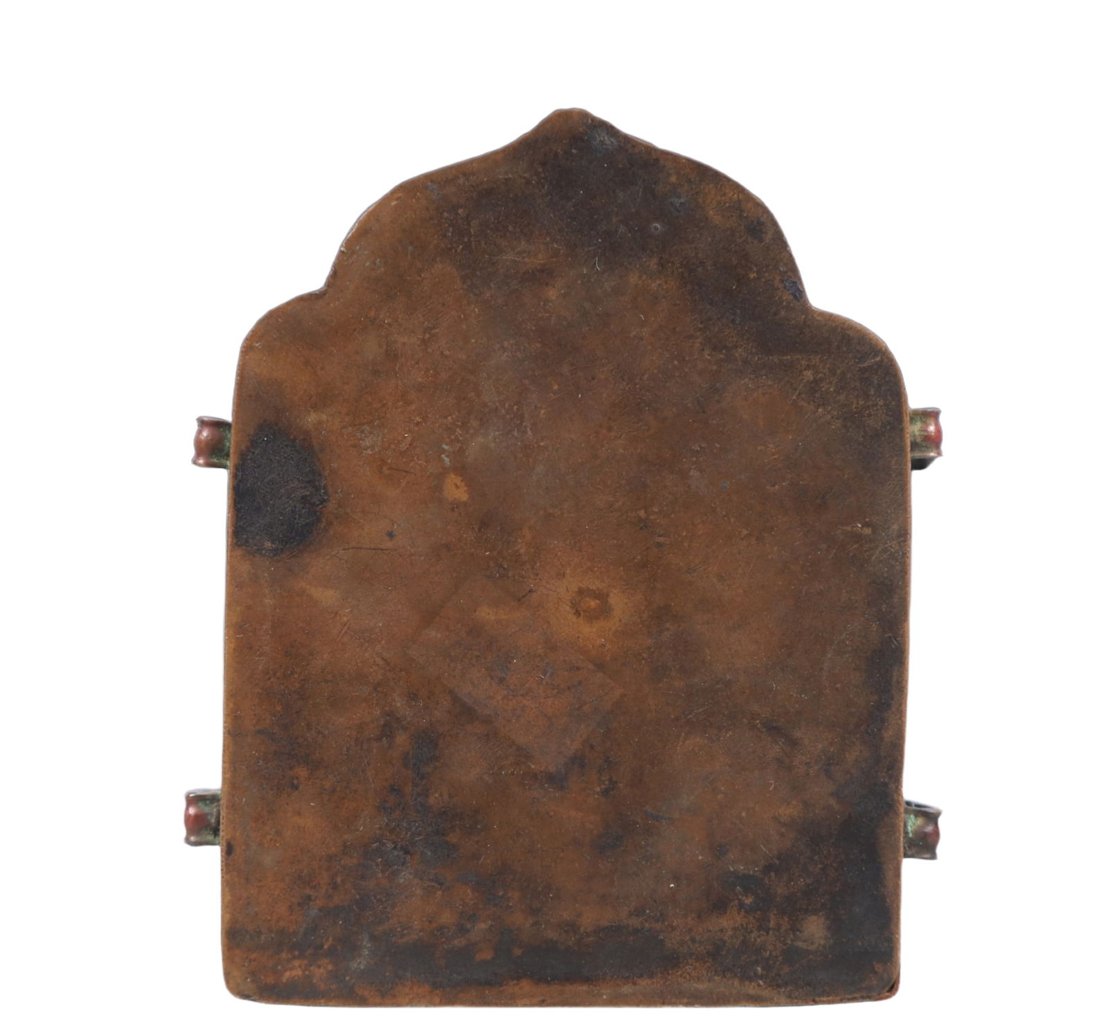 A Rare Bronze Flower Pattern Niche - 4