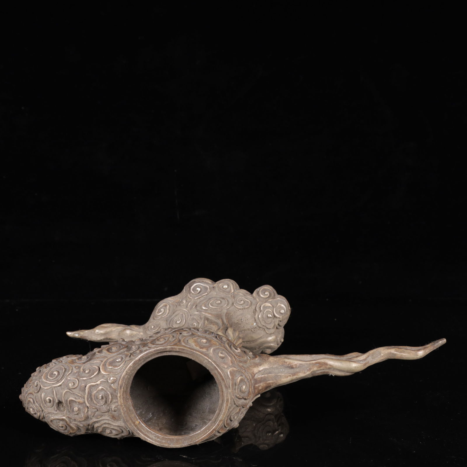 An Exquisite Silver Figure Censer - 10