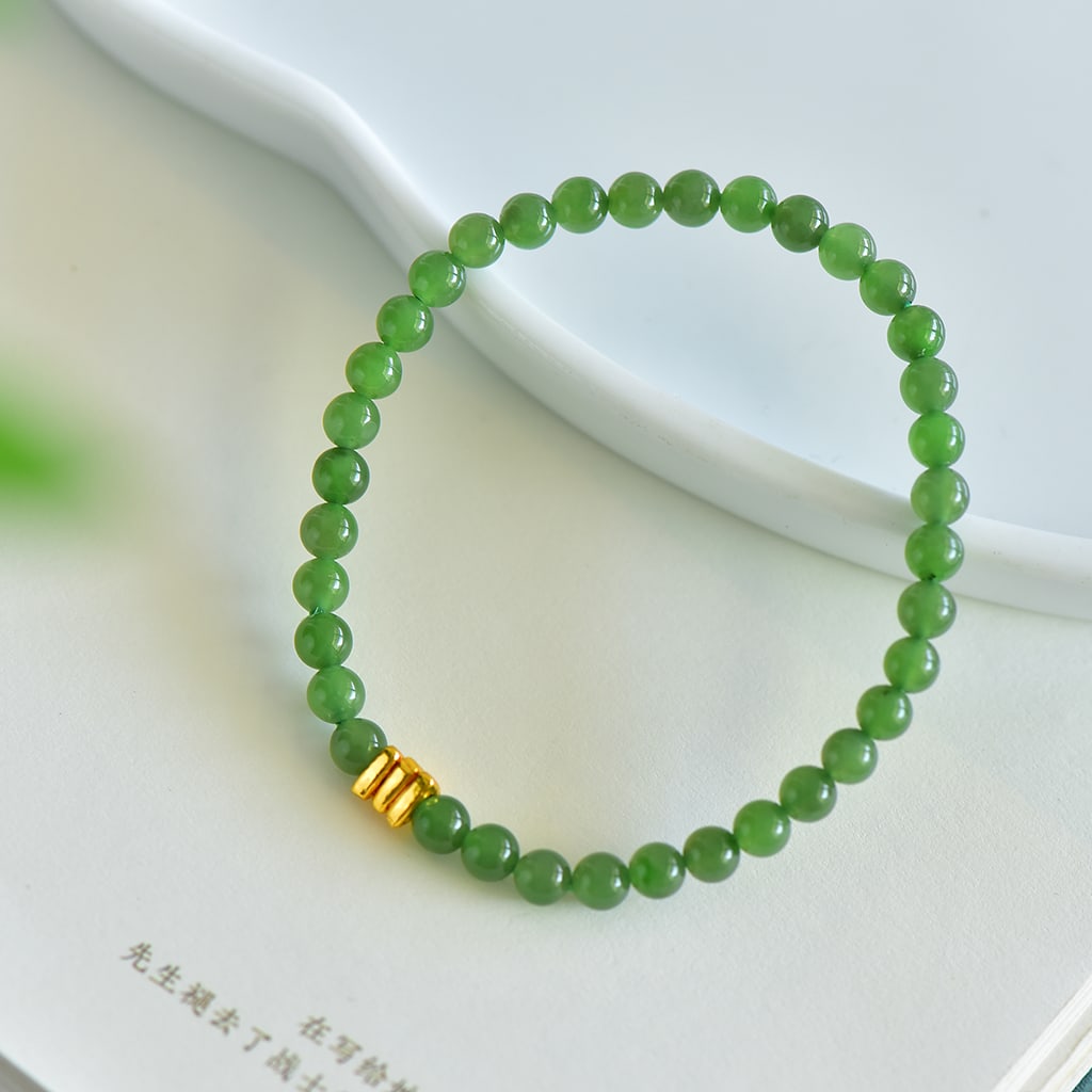 An Exquisite Jasper Bracelets - 4