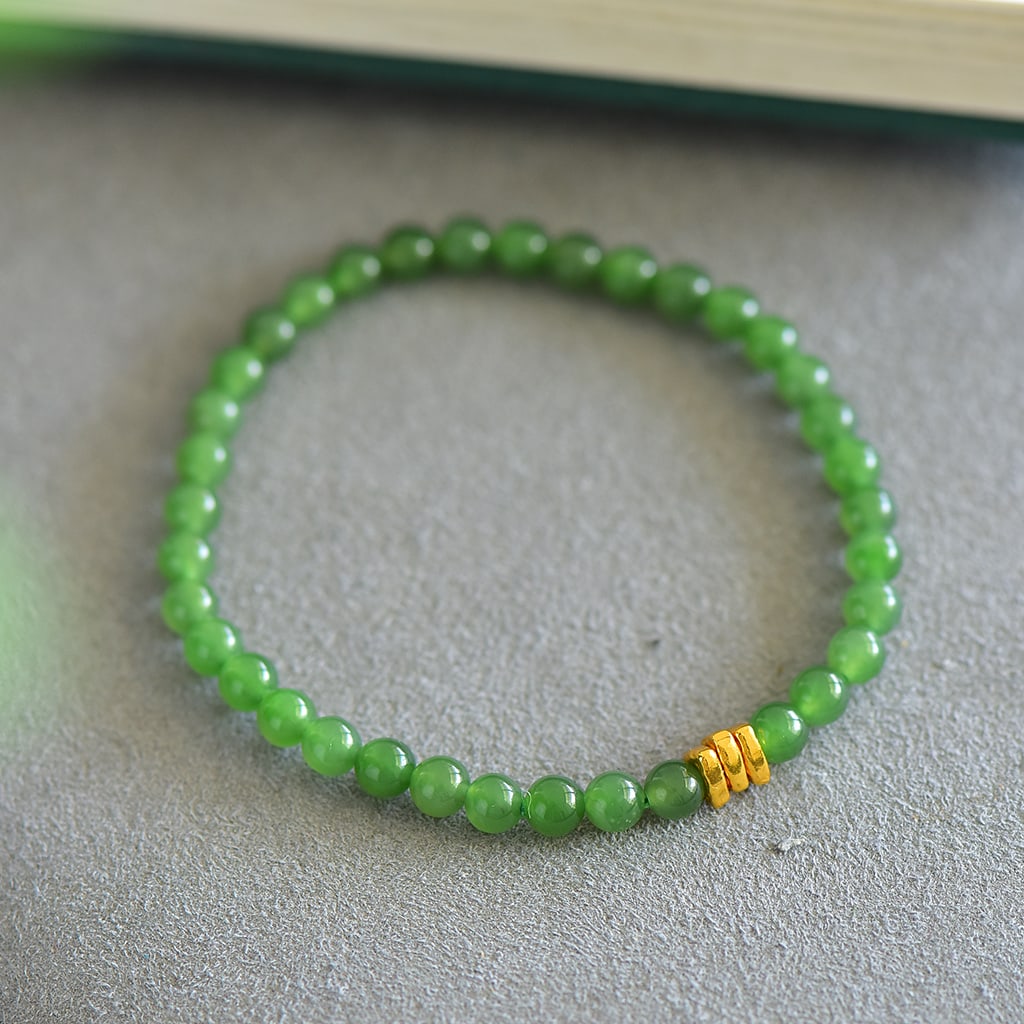 An Exquisite Jasper Bracelets - 5