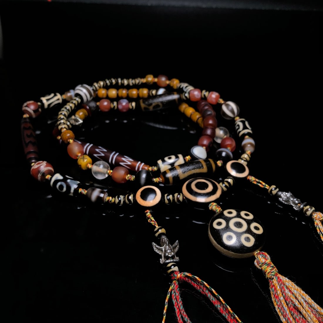 An Exquisite Dzi Bead Pendant - 3