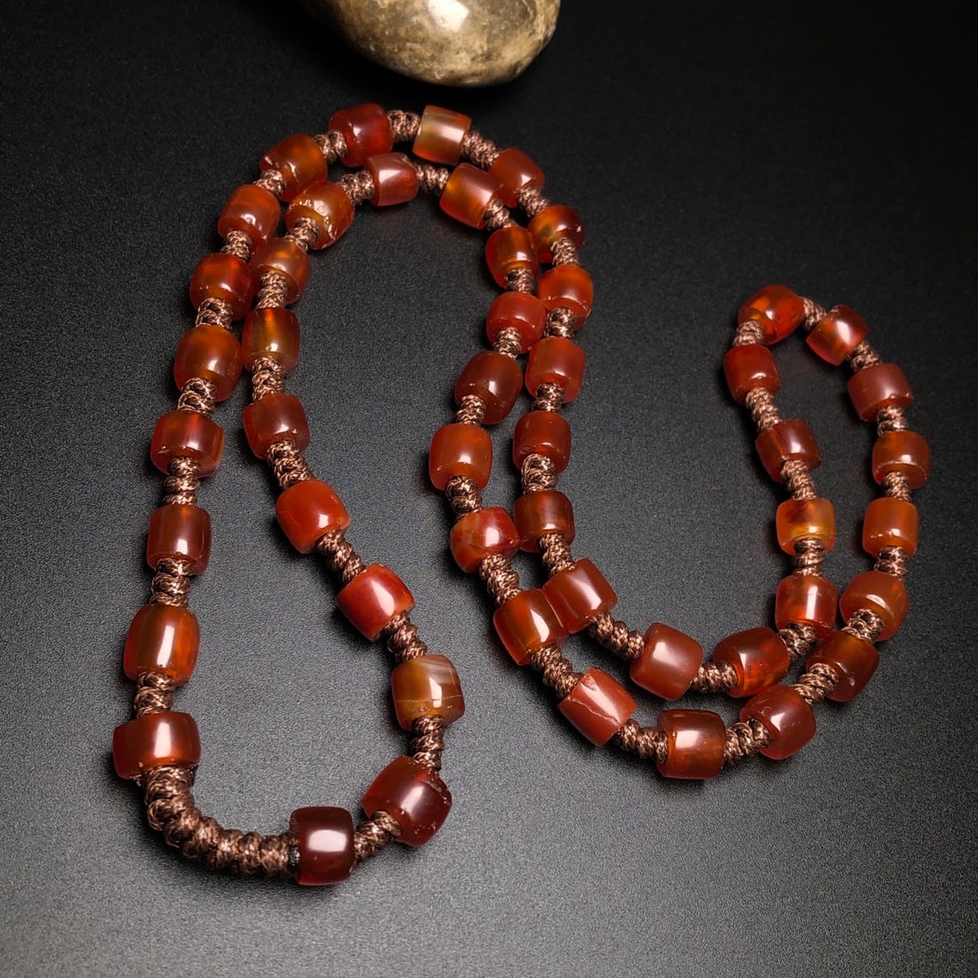 An Exquisite Agate Necklace - 3