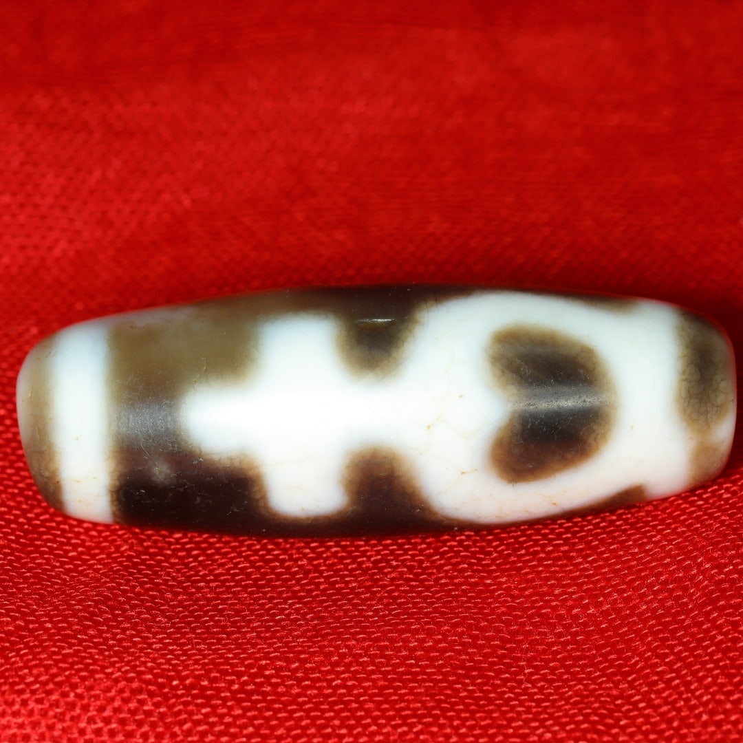 An Exquisite Dzi Bead Pendant - 6