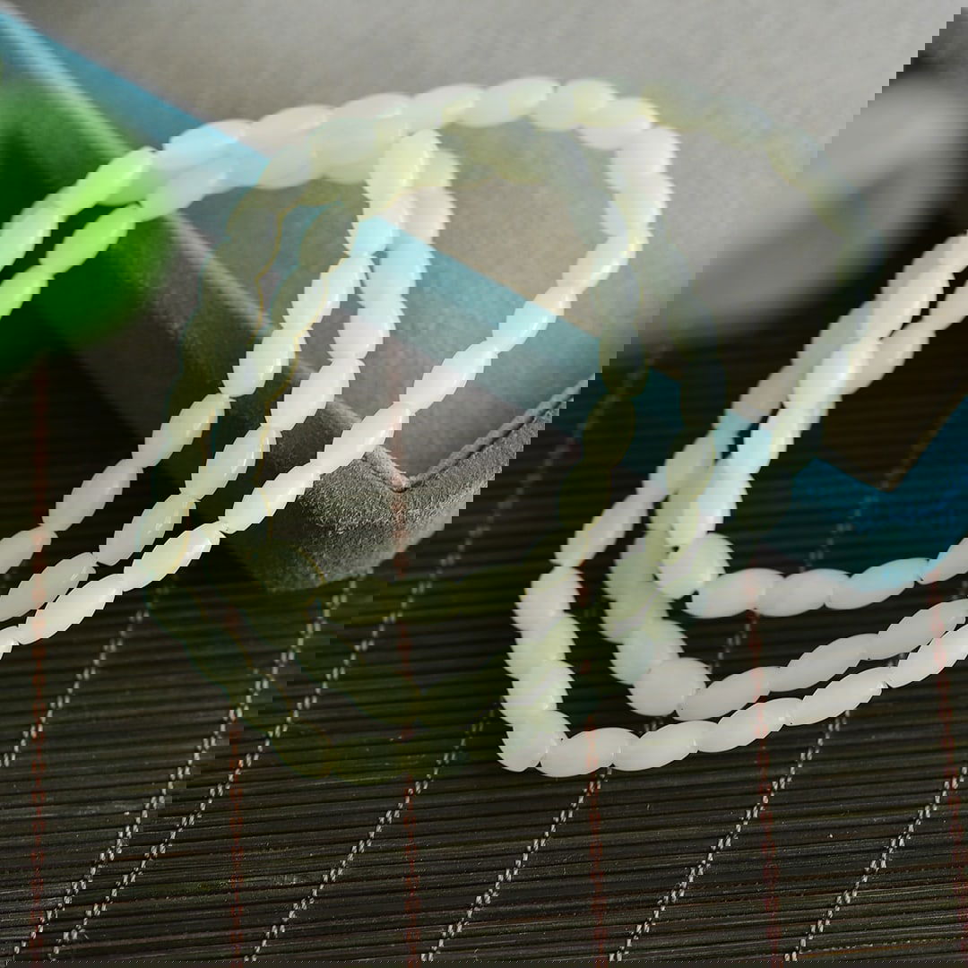 An Exquisite White Jade Bracelets - 3