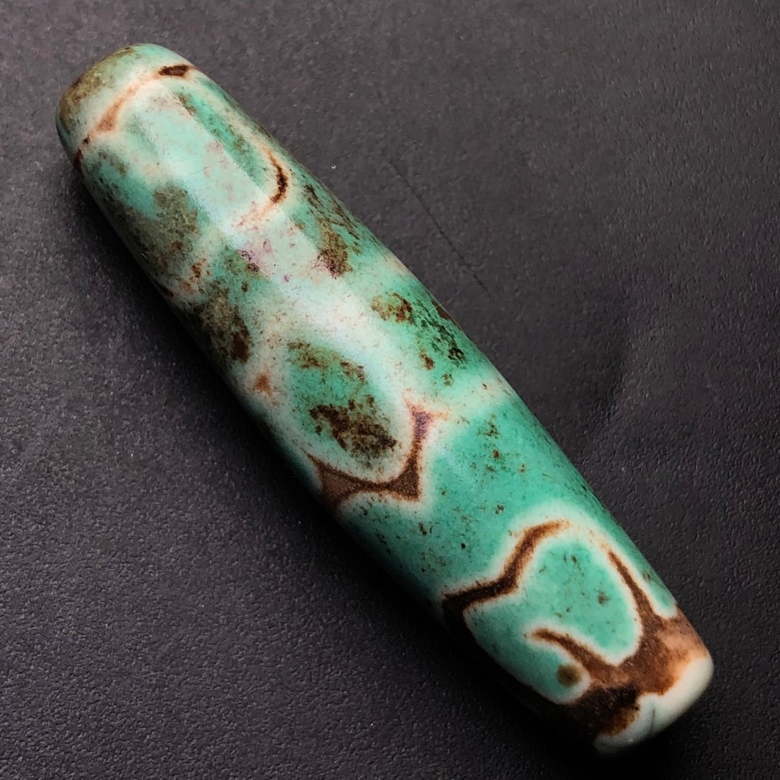 An Exquisite Dzi Bead Pendant - 6