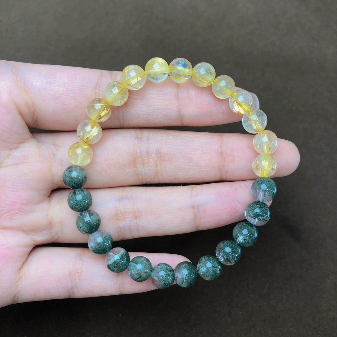 An Exquisite Crystal Bracelets: An Exquisite Crystal Bracelets,Size:7.2mm, Weight:13.5g 水晶手串