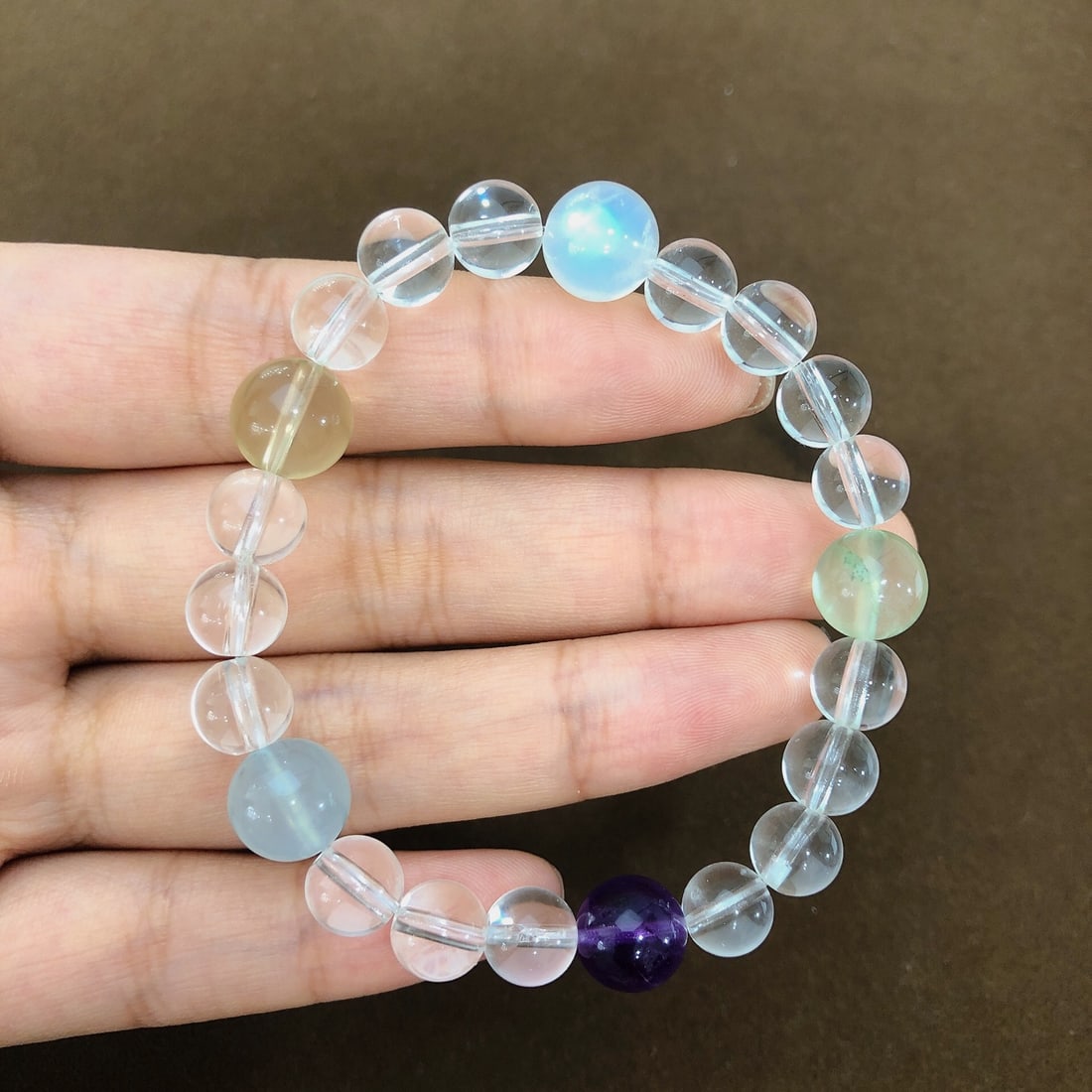 An Exquisite Crystal Bracelets: An Exquisite Crystal Bracelets,Size:8mm,10mm, Weight:18.8g 水晶手串