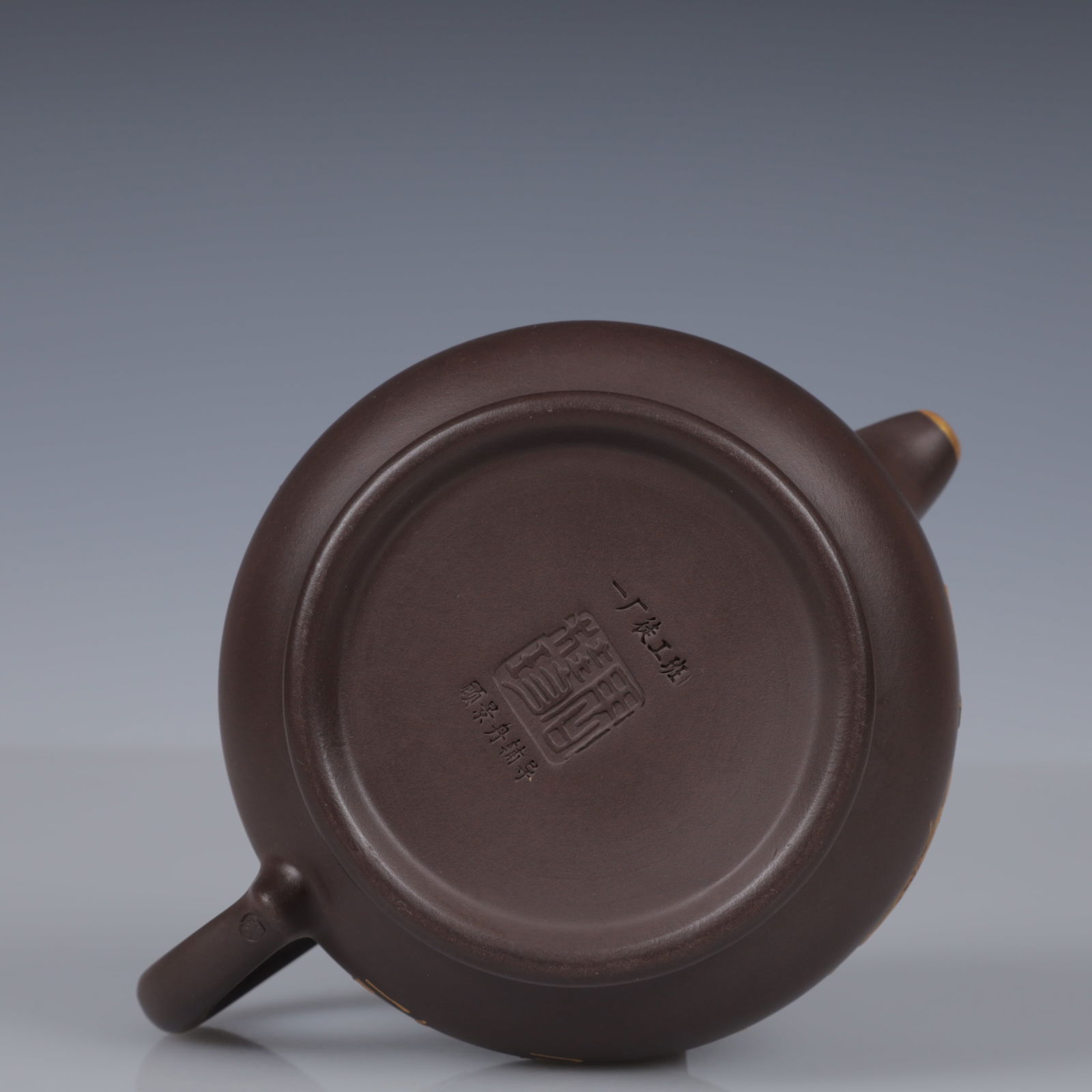 An Exquisite Purple Sands Phoenix Pattern Teapot - 11