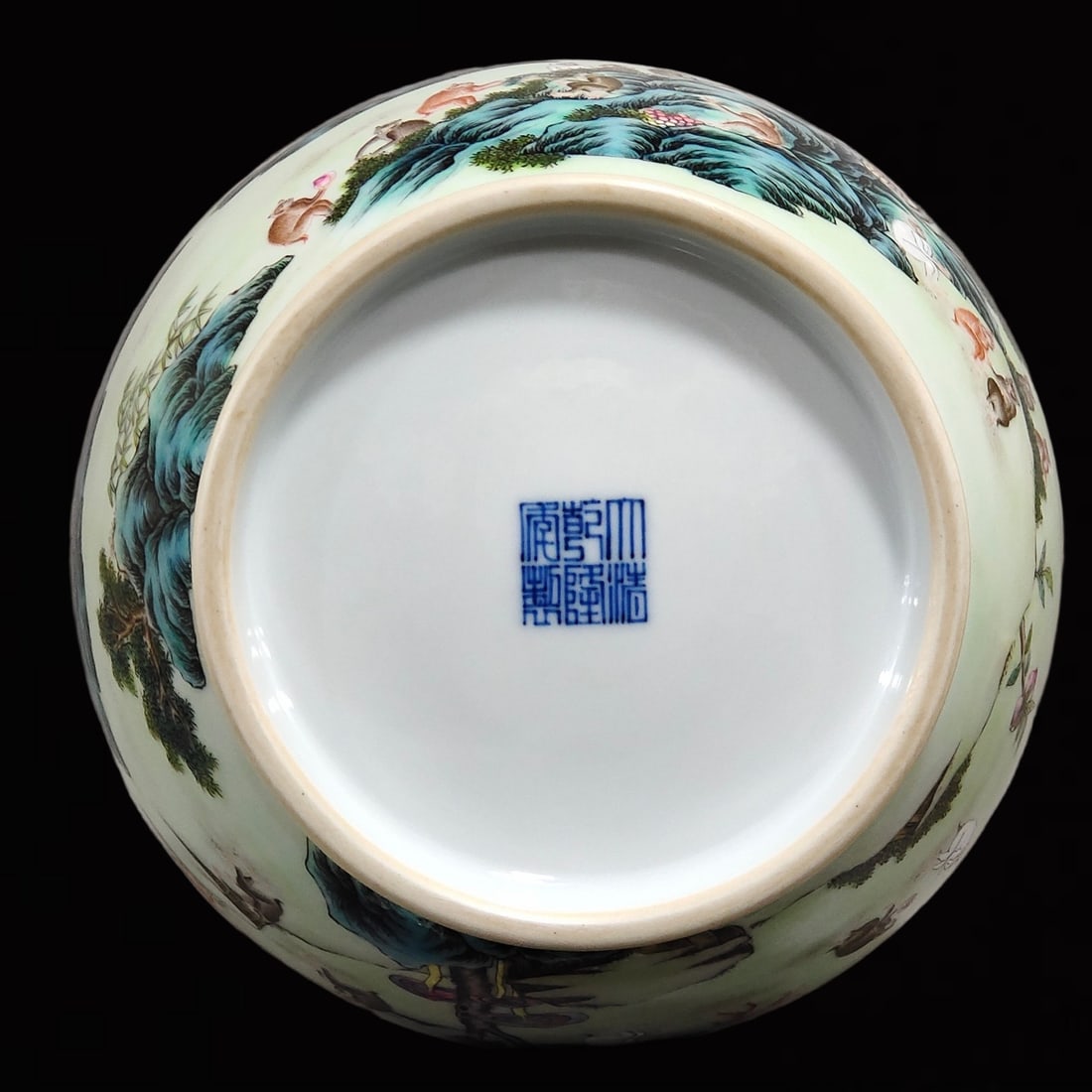 An Exquisite Enamel Monkey Pattern Double-Ears Vase - 8