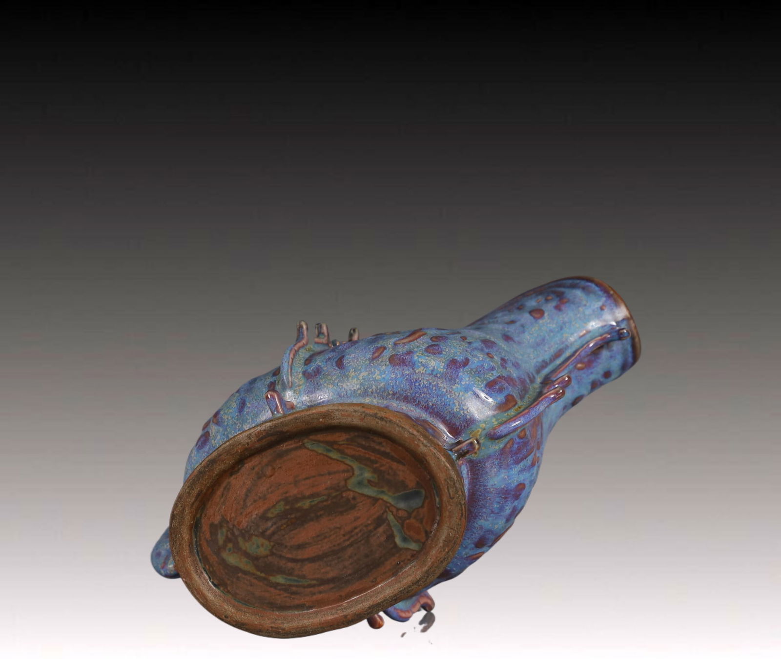 An Exquisite Jun yao Beast-Face Pattern Ewer - 9