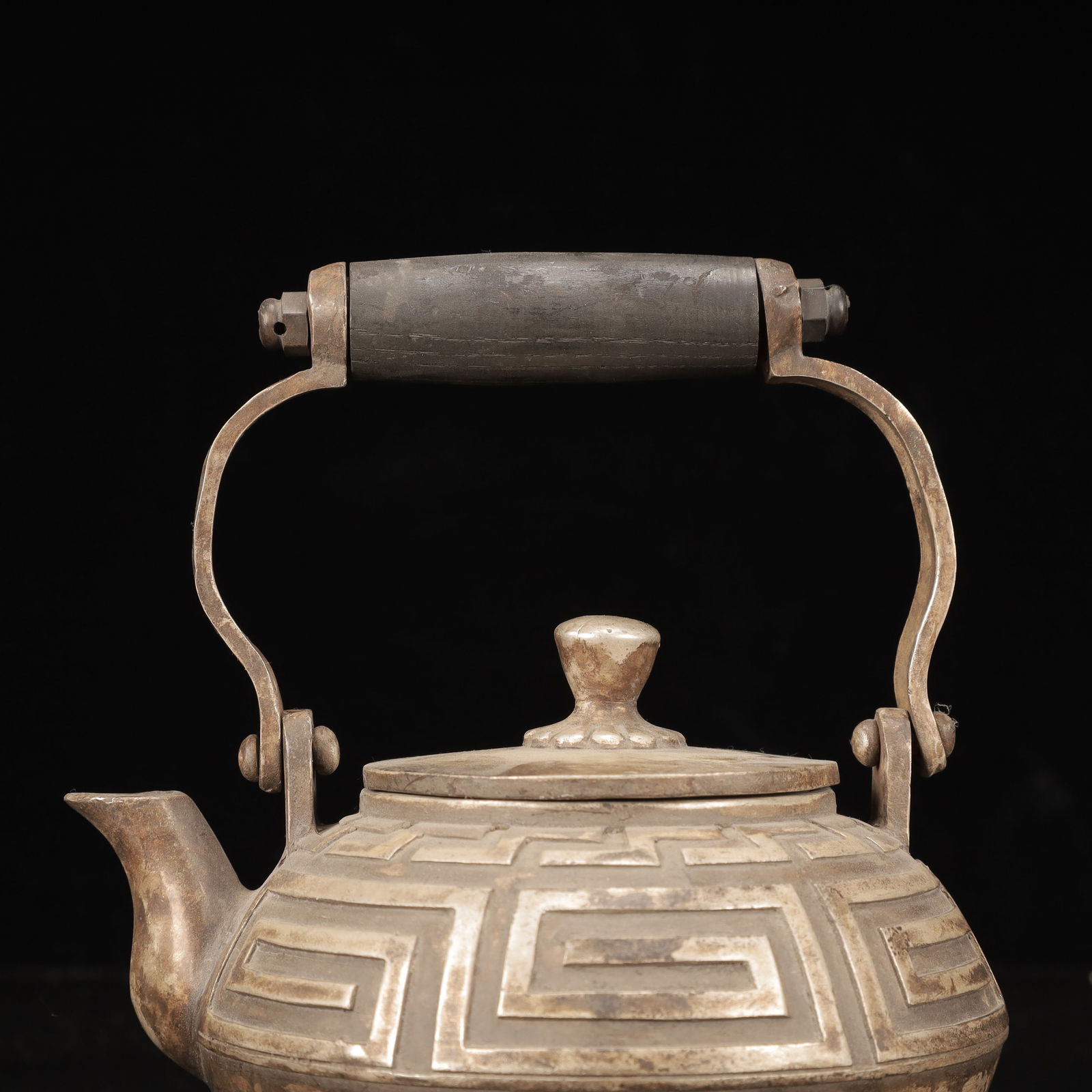 An Exquisite Silver-plated Copper Ewer - 2