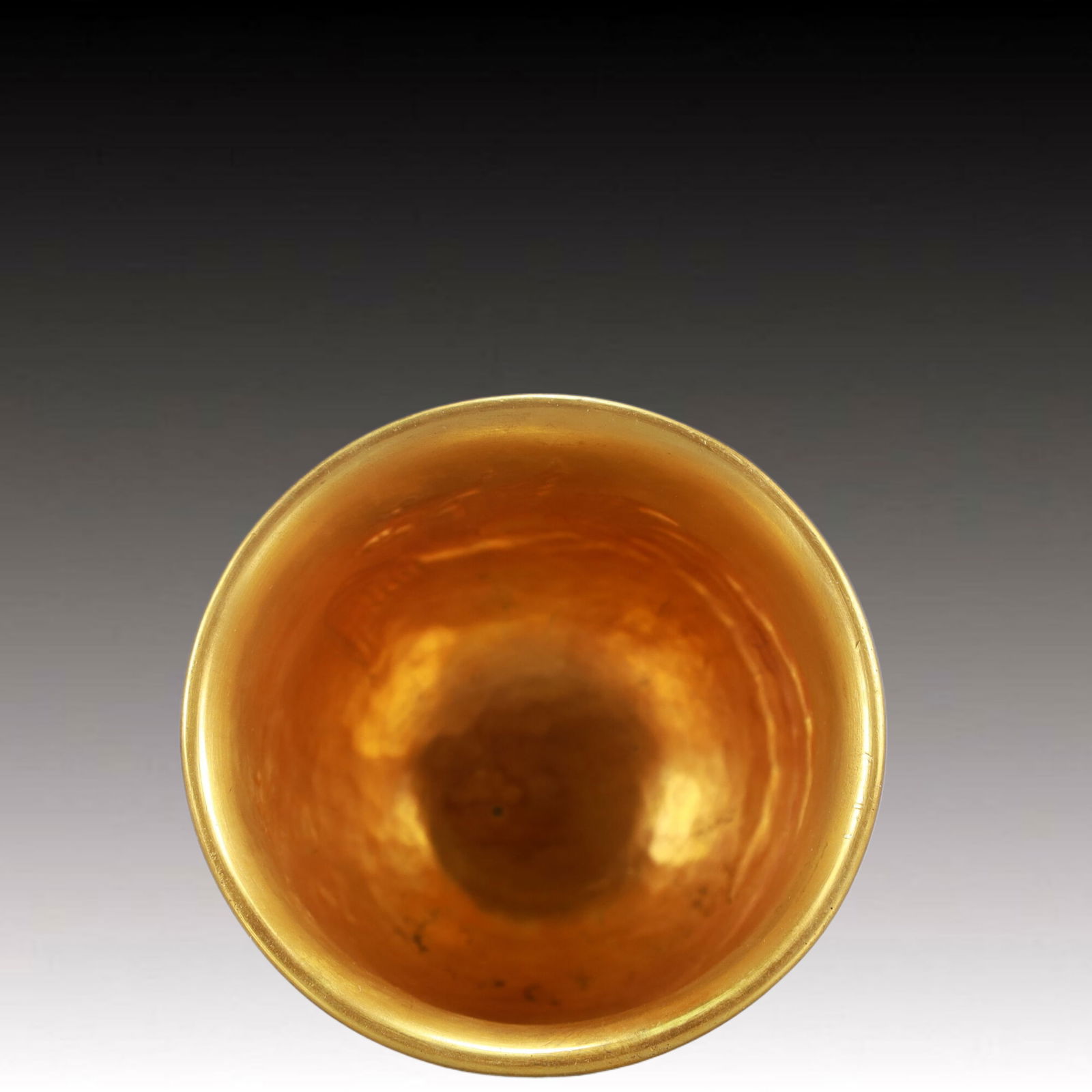 A Rare Gilt Bronze Phoenix Pattern Cup - 5