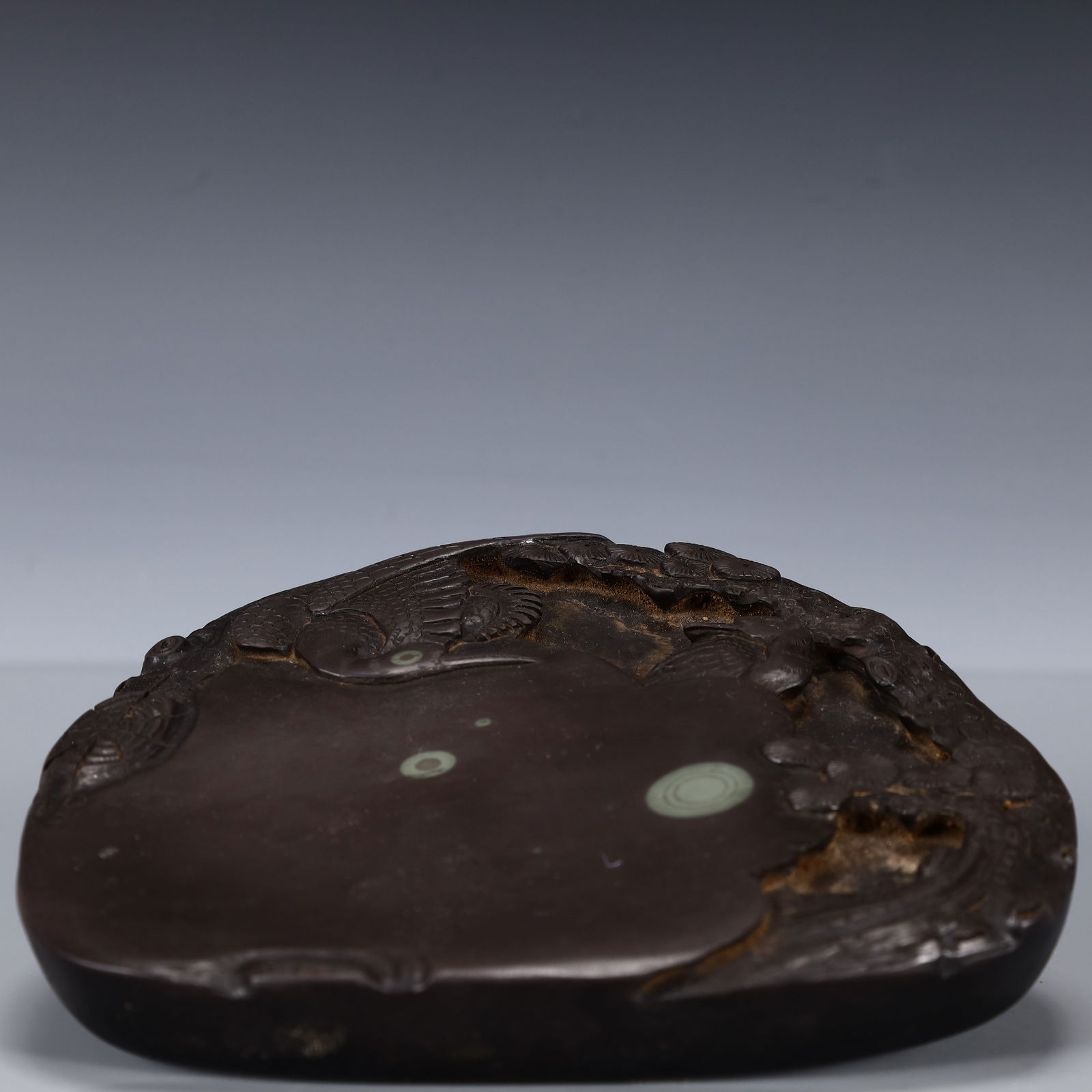A Rare Pine and Crane Pattern Inkstone (1 of 5)