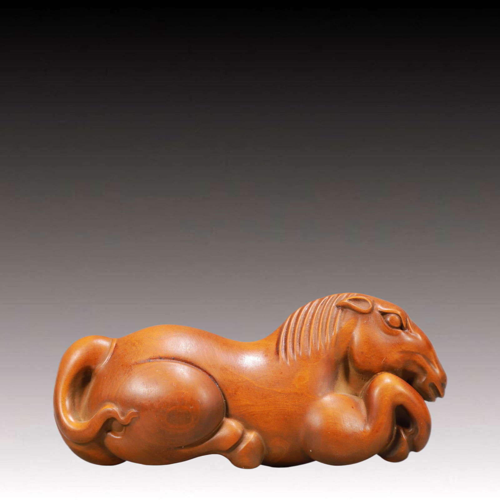 An Exquisite Boxwood Horse Ornament (1 of 6)