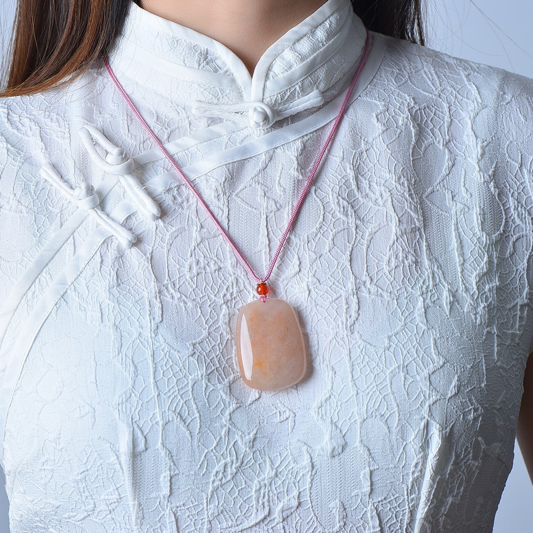 An Exquisite Red Jade Pendant (1 of 2)