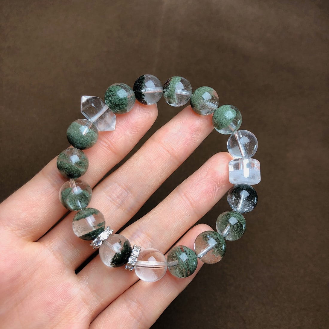 An Exquisite Crystal Bracelets: An Exquisite Crystal Bracelets,Size:0.4in,Weight:31.6g 水晶手串