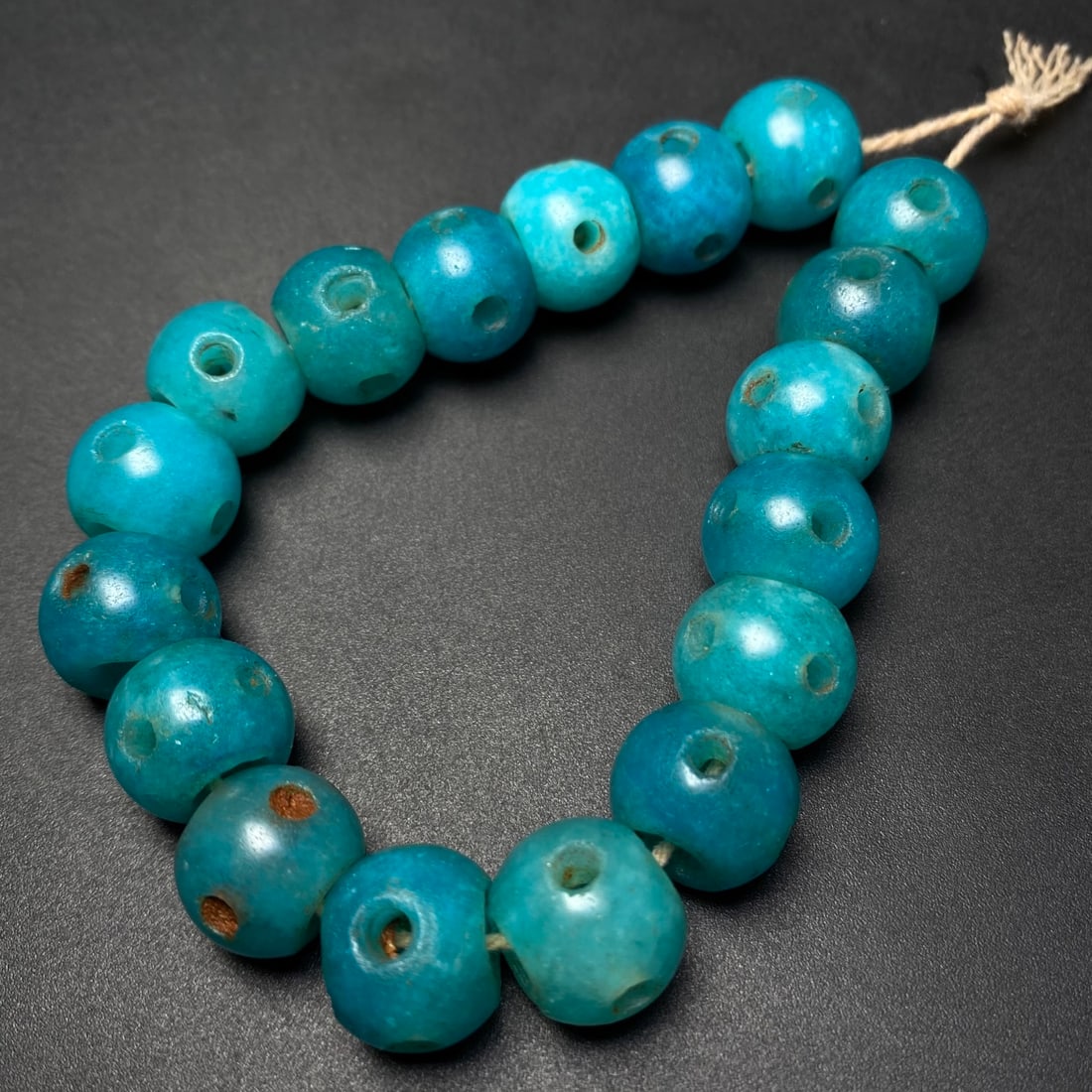 A Precious Amazonite Bracelets: A Precious Amazonite Bracelets,Size:0.6in*18 天河石手串