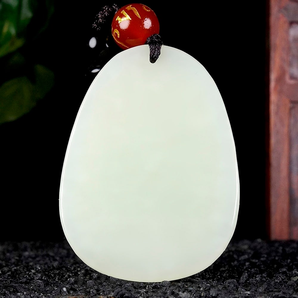 An Exquisite White Jade Tiger Pattern Pendant - 4