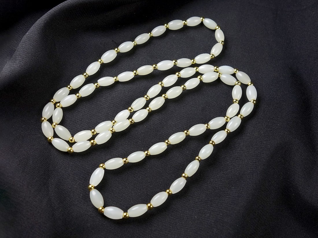 An Exquisite White Jade Bracelets - 3