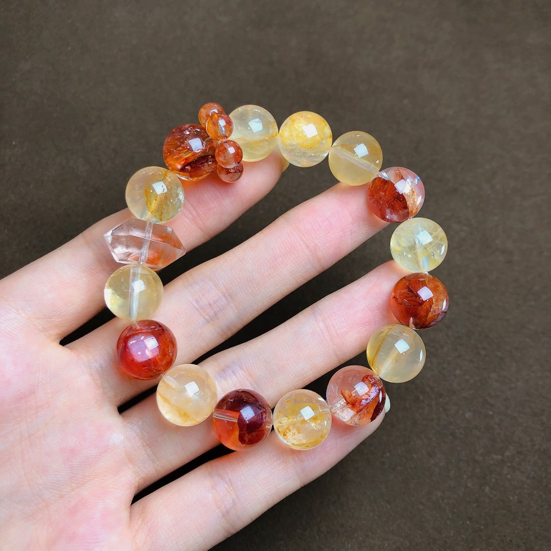 An Exquisite Crystal Bracelets: An Exquisite Crystal Bracelets,Size:0.5in,Weight:36.6g 水晶手串