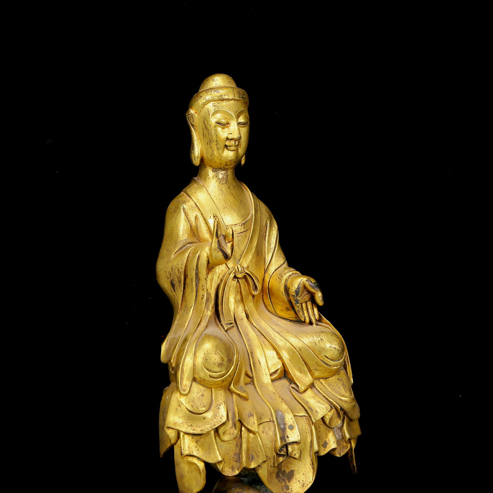 A Rare Gilt Bronze ? - 7