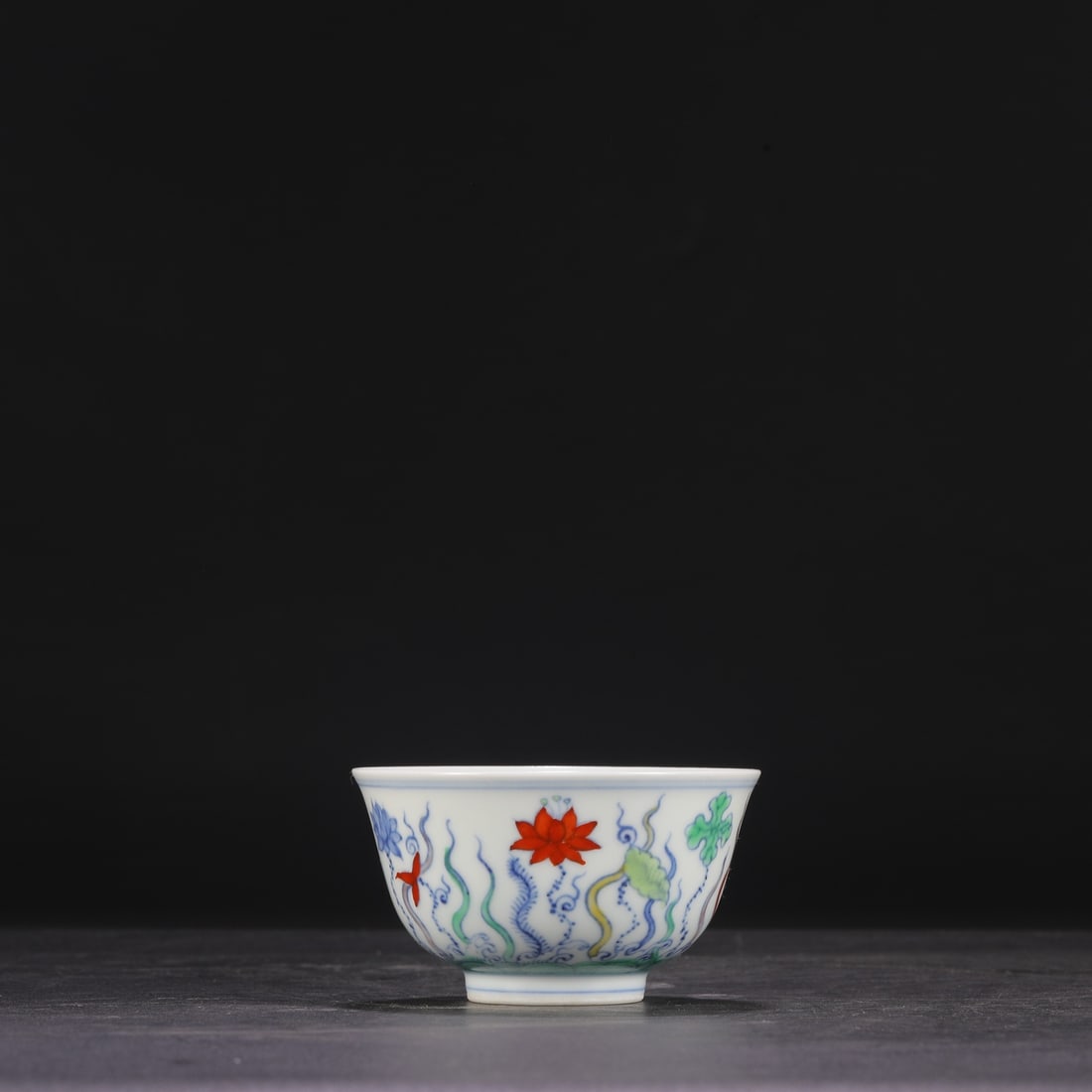 An Exquisite Doucai Flower Pattern Bowl - 2